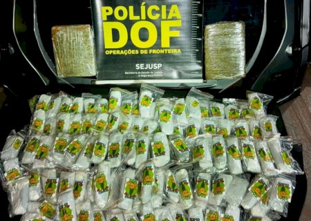 DOF prende casal com carga de drogas avaliadas em R$ 800 mil