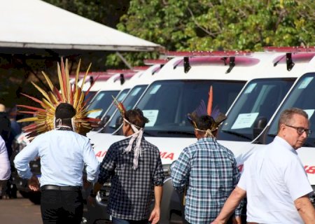 Saúde indígena recebe novas ambulâncias para atendimento em Mato Grosso do Sul