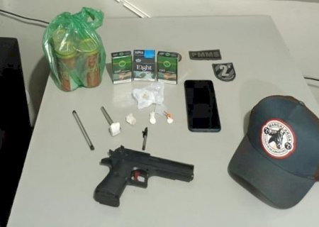Furto à residência mobiliza Polícia Militar e termina com prisão de suspeito em Caarapó