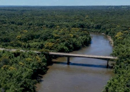 Ponte sobre o Rio Miranda ser&aacute; interditada a partir das 13h desta segunda-feira